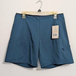 Stonewear Women's Rockin Athletic Shorts Teal NWT (Size Large)
